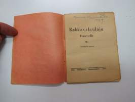 Rakkauslauluja Nuorisolle II. -love songs