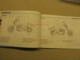Yamaha Virago XV125 owner´s manual käyttöohjekirja