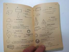 Maatalouskalenteri 1920, sisältää monipuolisesti ja runsaasti taulukoita, tietoja maatalouteen liittyvistä aiheista, mainoksia ym. -agricultural calendar