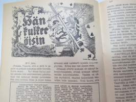 Mitä nyt 1945 nr 18 -vakavahenkinen aikakauslehti sodanjälkeisessä epävarmassa ajassa, kulttuuria, viihdettä, yleispolitiikkaa ym. -magazine