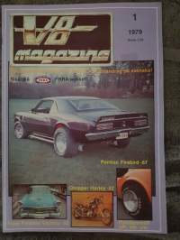 V8 magazine 1979 n:o 1. Keskiaukeama Ford Fairlane Victoria -55