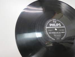 Philips  B 21 318 H - Peter Rugolo - You stepped out of a dream / California melodies -savikiekkoäänilevy, 78 rpm record