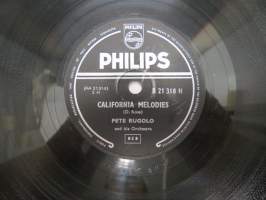 Philips  B 21 318 H - Peter Rugolo - You stepped out of a dream / California melodies -savikiekkoäänilevy, 78 rpm record
