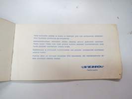 Austin maileri- huoltovihko / service record booklet