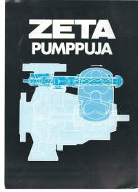 Zeta pumppuja 1980 -tuoteluettelo