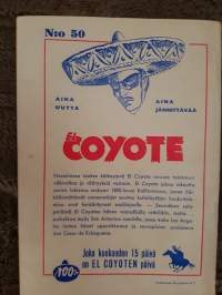 El Coyote 1957 N:o 50, kahlehdittu tuli