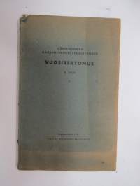 Länsi-Suomen Karjanjalostusyhdistys vuosikertomus v. 1928 -annual report, cattle breeding society