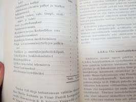Länsi-Suomen Karjanjalostusyhdistys vuosikertomus v. 1928 -annual report, cattle breeding society