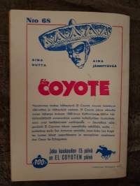 El Coyote 1959 N:o 68, pelivoitto