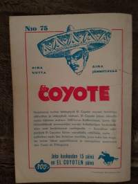 El Coyote 1960 N:o 75, kovaa peliä