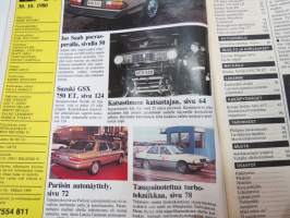 Tuulilasi 1980 nr 11, sisältää mm. seur. artikkelit / kuvat / mainokset; Ford Escort / Fiat Ritmo / Opel Kadett / Peugeot 104 / Talbot Horizon / VW Golf, ym.