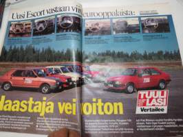 Tuulilasi 1980 nr 11, sisältää mm. seur. artikkelit / kuvat / mainokset; Ford Escort / Fiat Ritmo / Opel Kadett / Peugeot 104 / Talbot Horizon / VW Golf, ym.
