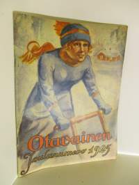 Otavainen 1925 / 24-25  Joulunumero - sis mm, Ohjattava Mäkikelkka piirustus+ohje.ym,,