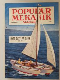 Populär Mekanik magasin 1956 Nr 9
