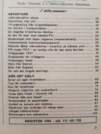 Populär Mekanik magasin 1956 Nr 12