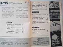 PM Populär Mekanik 1961 Nr 11