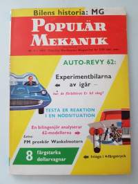PM Populär Mekanik 1962 Nr 3