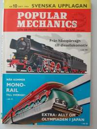 PM Popular Mechanics 1964 Nr 10