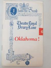 Oklahoma programme Theatre Royal Drury Lane 1948