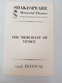 The Merchant of Venice, Shakespeare Memorial Theatre program 1948