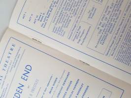 The Duchess Theatre programme, Eden End by J. B. Priestley, directed by Michael Macowan