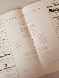 Hamburgische Staatsoper programmheft 2 - 1949/50, Don Giovanni