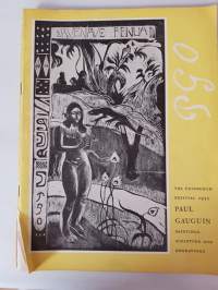 Paul Gauguin, paintings sculpture and engravings, the Edinburgh Festival program 1955