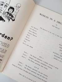 Vaudeville theatre program, Woman in  a Dressing Gown 1964