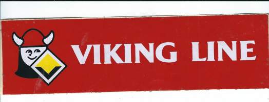 Viking Line tarra 6x22 cm