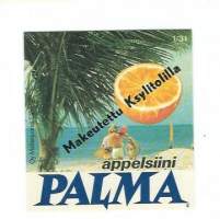 Appelsiini Palma -   juomaetiketti