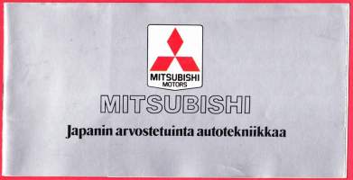 Mitsubishi myyntiesite - Colt, Lancer, Galant, Galant Farmari, Sapporo