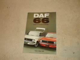 DAF Volvo 66 myyntiesite 1973