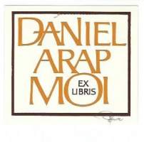 Daniel Arap Moi - Ex Libris