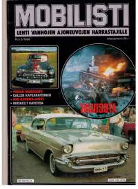 Mobilisti n.o 5/ 1989. Lehti vanhojen autojen  harrastajilleVeteraani moottoripyörä ajot.Selonteossa mm. Hudson ,Lansia ja  Reo kuorma-auto