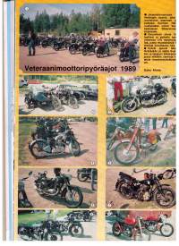 Mobilisti n.o 5/ 1989. Lehti vanhojen autojen  harrastajilleVeteraani moottoripyörä ajot.Selonteossa mm. Hudson ,Lansia ja  Reo kuorma-auto