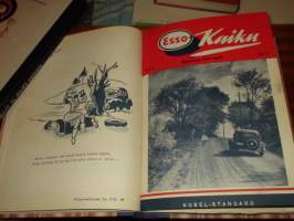 Esso kaiku henkilökuntalehti - sidottu vuosikerta 1948 + näytenumero 1947