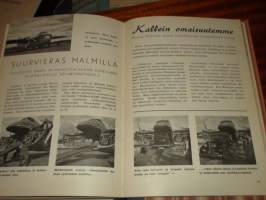 Esso kaiku henkilökuntalehti - sidottu vuosikerta 1948 + näytenumero 1947