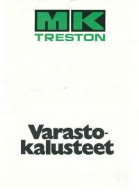 MK Treston Varastokalusteet  1977   - tuote-esite hinnasto