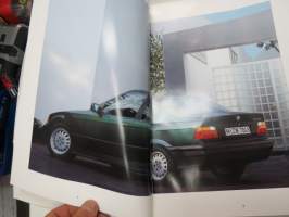 BMW 300-sarja -myyntiesite / sales brochure