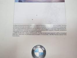 BMW 300-sarja -myyntiesite / sales brochure