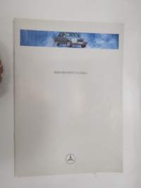 Mercedes-Benz E-luokka 1994 -myyntiesite / sales brochure