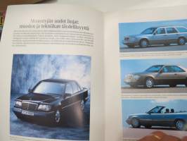 Mercedes-Benz E-luokka 1994 -myyntiesite / sales brochure