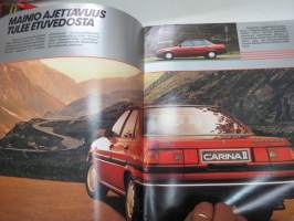 Toyota Carina II -myyntiesite / sales brochure