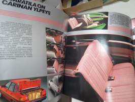 Toyota Carina II -myyntiesite / sales brochure