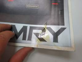 Toyota Camry -myyntiesite / sales brochure