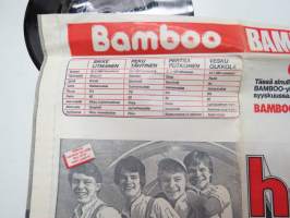 Bamboo help! / Coca-Cola / EMI BRS2 single-levy -help!-lehden lukijaetu -single record
