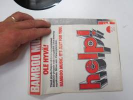 Bamboo help! / Coca-Cola / EMI BRS2 single-levy -help!-lehden lukijaetu -single record