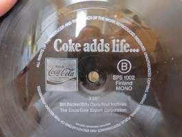 Bamboo help! / Coca-Cola / EMI BRS2 single-levy -help!-lehden lukijaetu -single record
