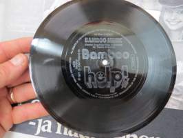Bamboo help! / Coca-Cola / EMI BRS2 single-levy -help!-lehden lukijaetu -single record