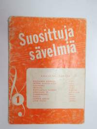 Suosittuja sävelmiä 1 -nuottivihko / notes